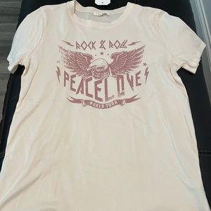 Rock and Roll Tee in Blush
